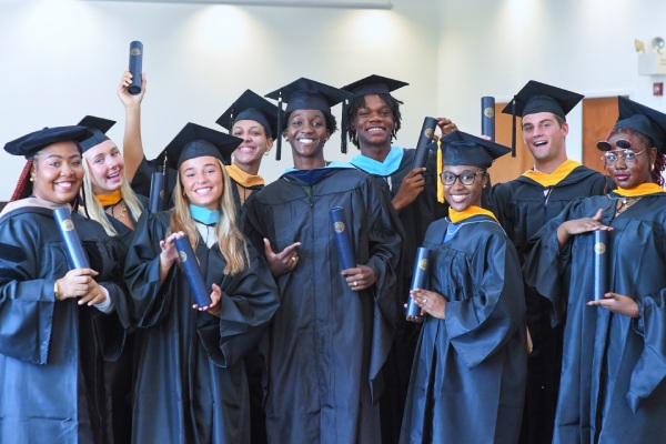 Graduating Students with Degrees