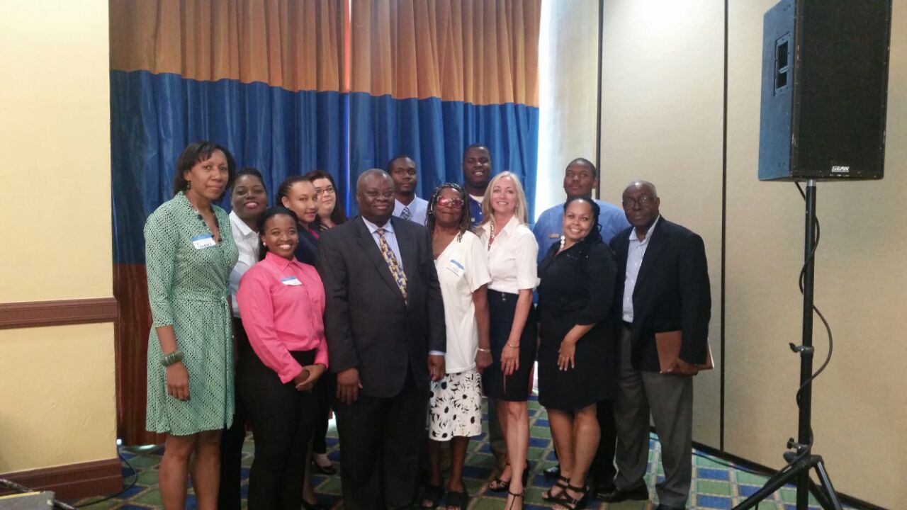 Directors and UVI Governor Mapps at the recent General Membership meeting