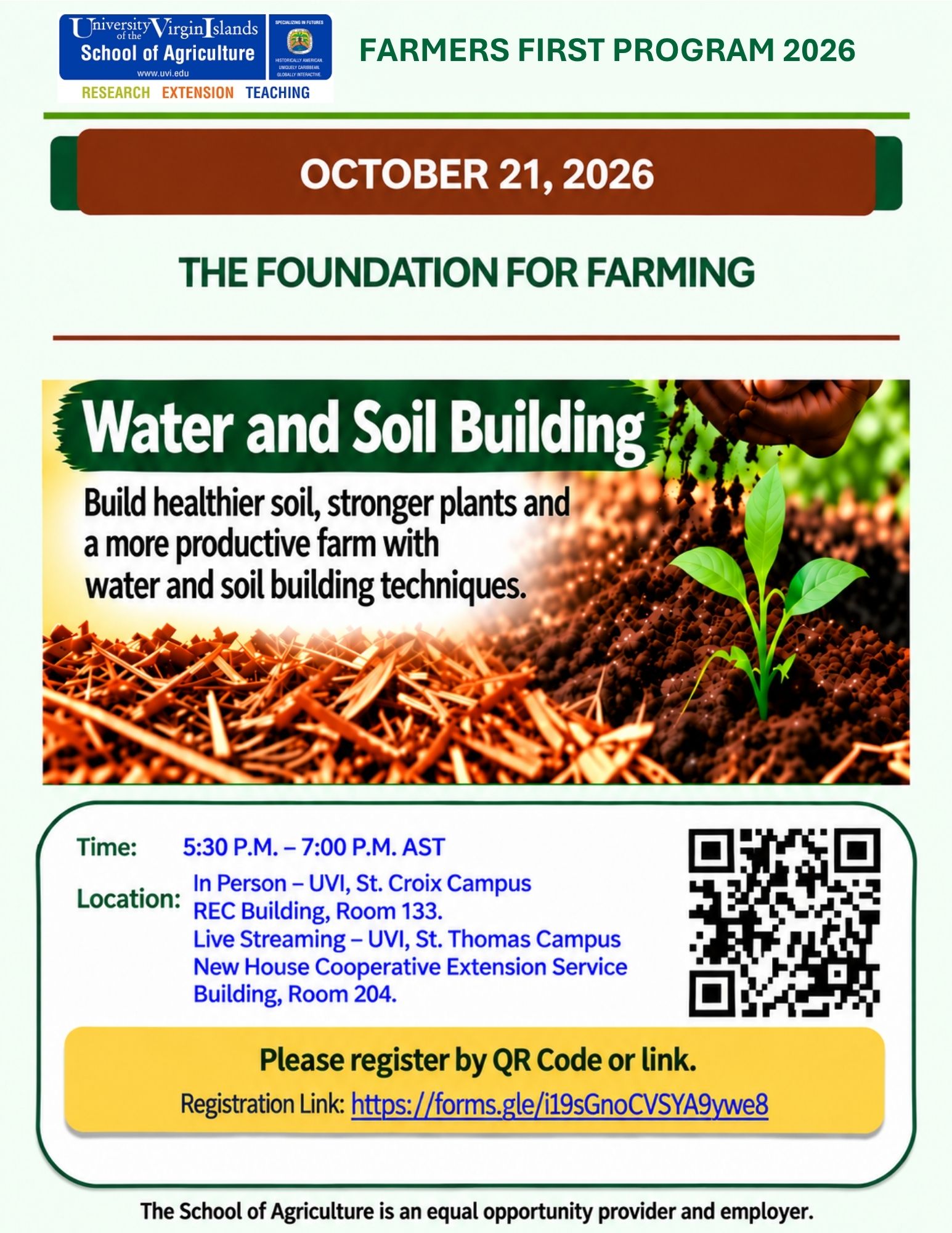 Foundation of farming Foundation of farming