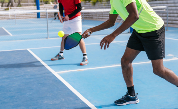 Pickleball court