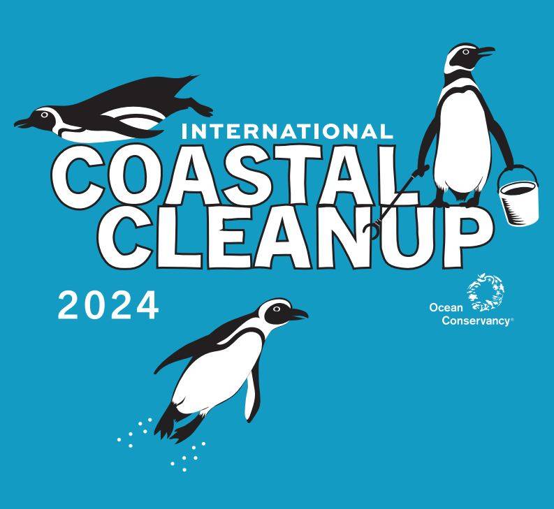 Logo for the 2024 International Coastal Cleanup (Coastweeks)