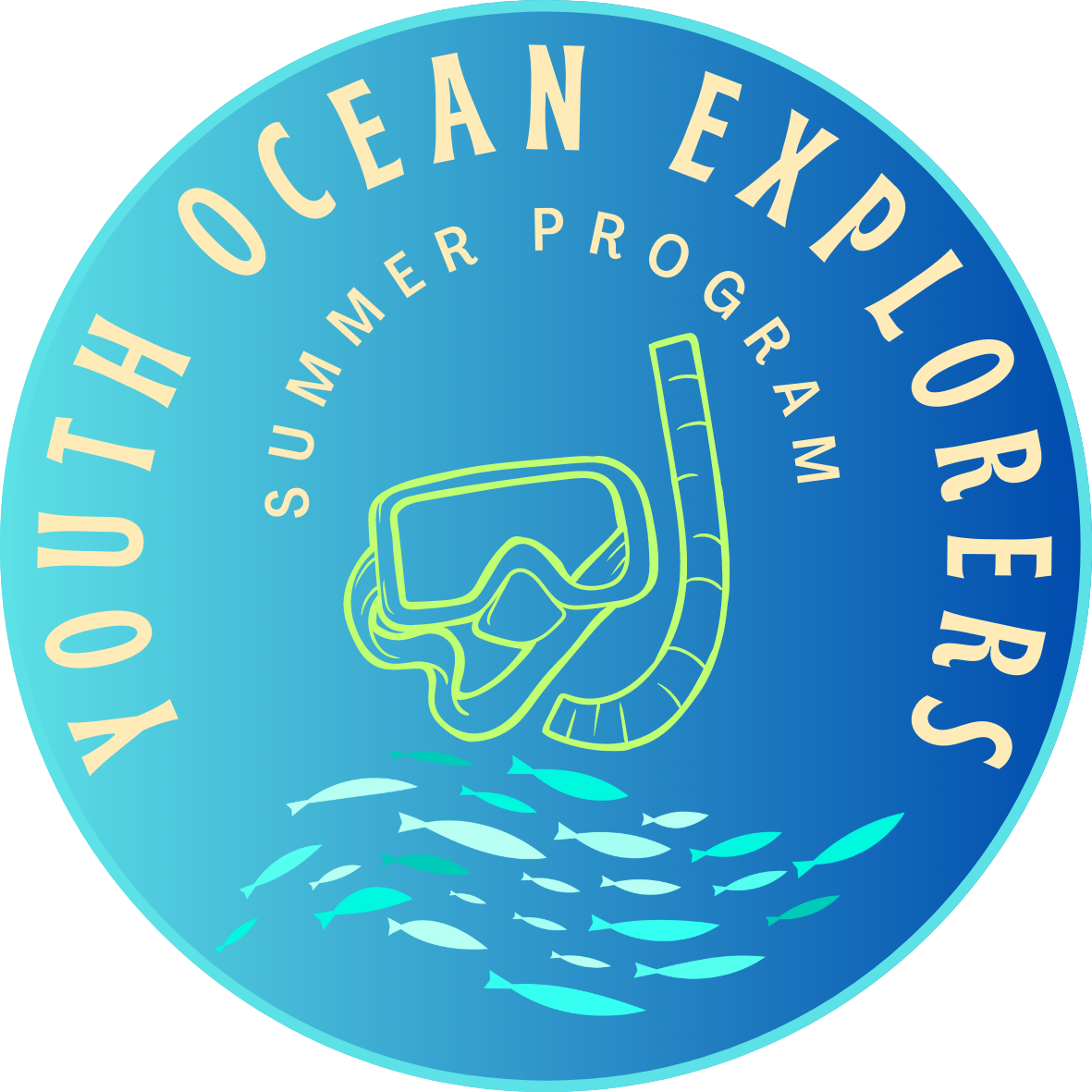 Logo for the Youth Ocean Explorers Summer Program 