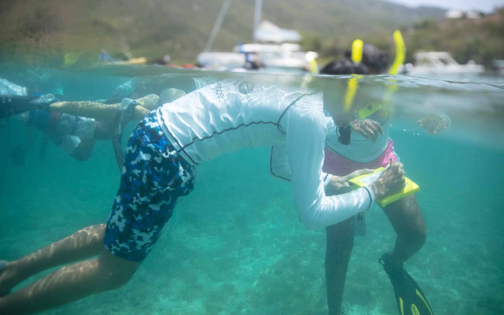 YOE Students Snorkeling 