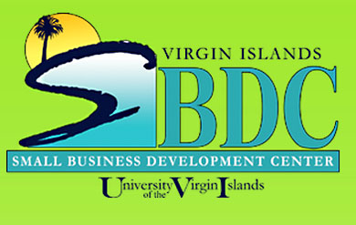 Logo of the UVI's Small Business Development Center