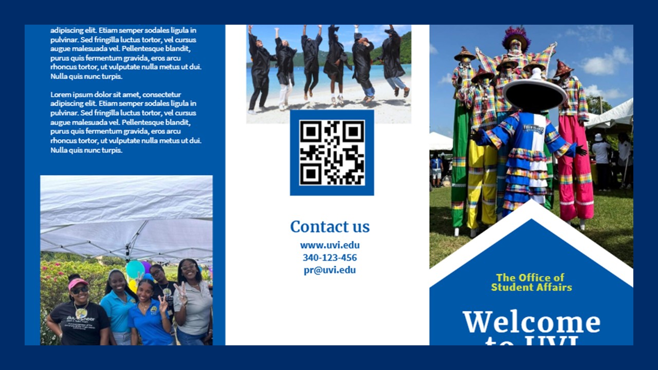 Template Brochure for UVI.