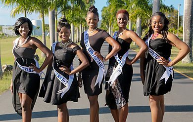 2014 Miss UVI Contestants