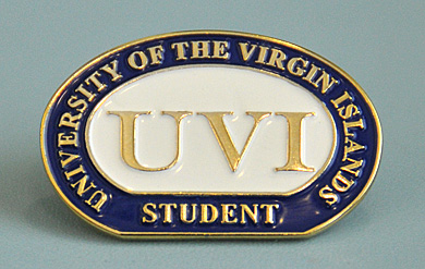 UVI New Student Pin