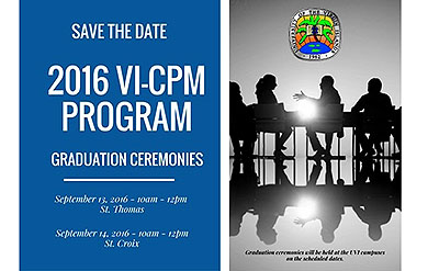 save the date for Certified Public Managers Program graduation ceremony 