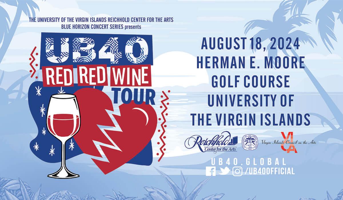 UB40 Red Red Wine Tour mini poster
