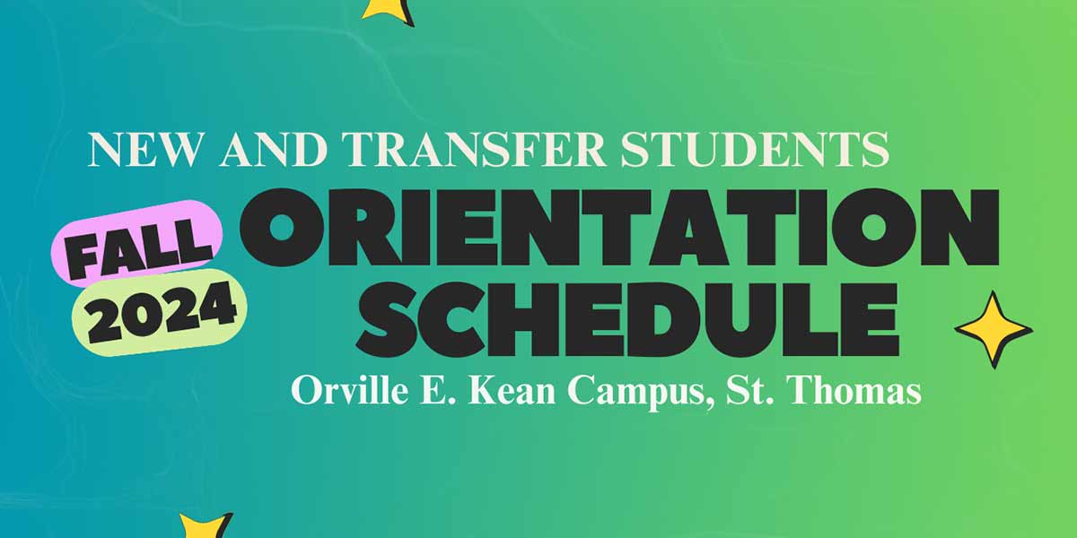 Student Orientation Schedule Flyer Thumbnail